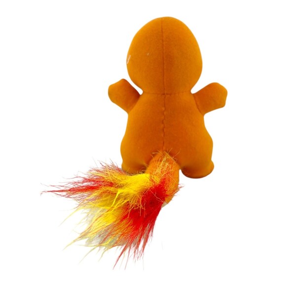 OFFICIALLY LICENSED Nintendo Pokemon Charmander Plush Toy with Fuzzy Fire Tail - Picture 6 of 8